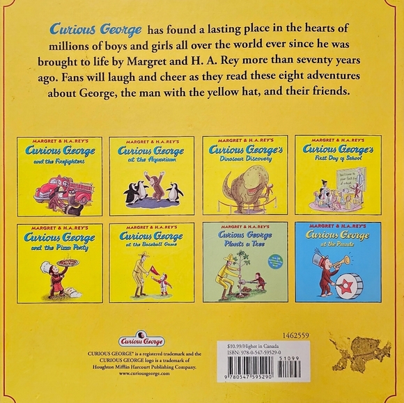 Curious George: Curious George Stories to Share by H. A. Rey and Margret Rey - Picture 5 of 14